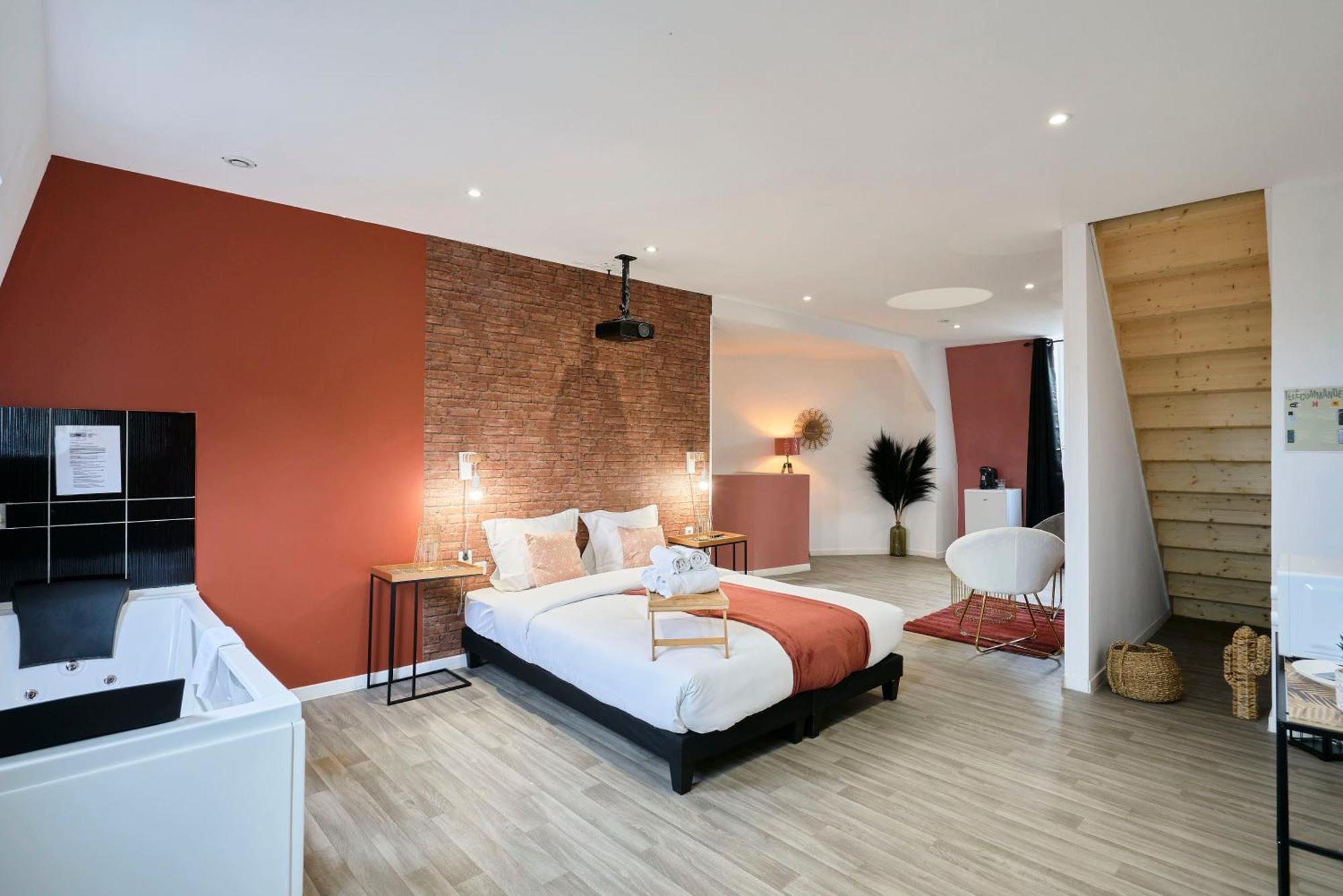 Ng Suitehome - Lille I Roubaix Centre I Grand Place - Balneo - Netflix - Wifi Εξωτερικό φωτογραφία